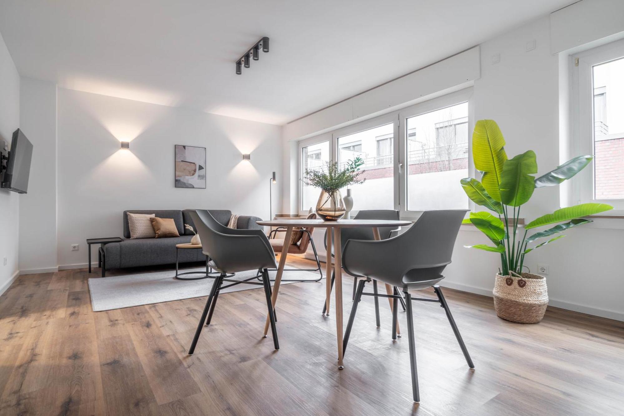 Modern & Minimal - Design-Apartment In Stadtmitte Wesel (North Rhine-Westphalia) Exterior foto
